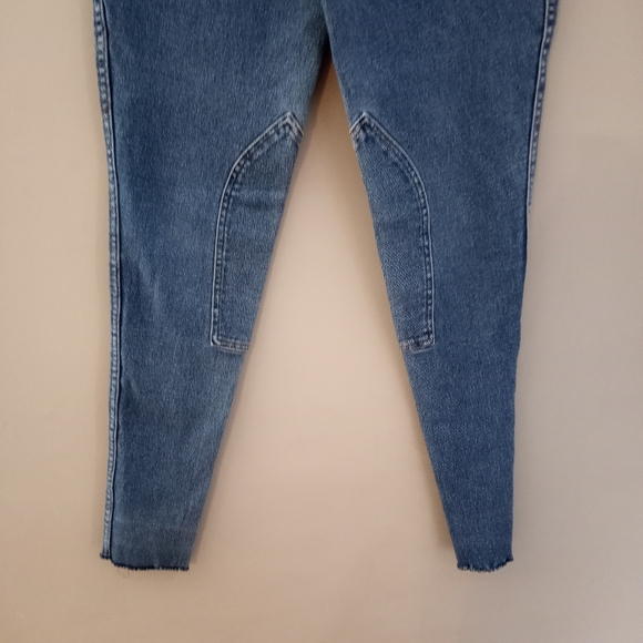 Hac Tac Riding Jeans Women Size US 12 EU 42 Medium Wash Good Stretch Equestrian - Picture 4 of 8